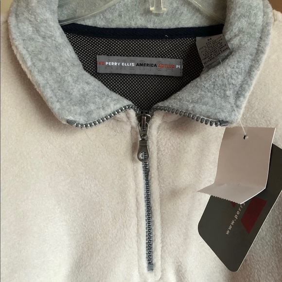 🆕 Perry Ellis America Active Mens Fleece Pullover - Picture 8 of 8